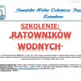 Szkolenie ratowników wodnych